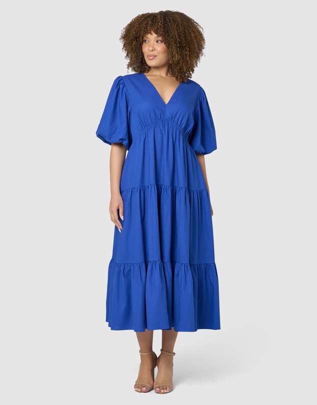 Pink Dusk by Curve Project - Only Girl Midi Dress