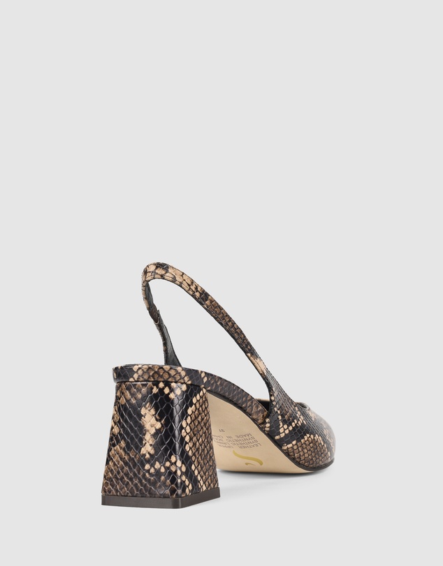Siren - Yankee Slingback Block Heel