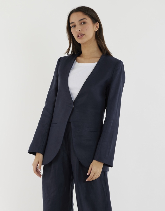 Amelius - Mia Collarless Blazer