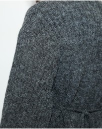 Dazie - Last Call Cinched Knit Cardigan