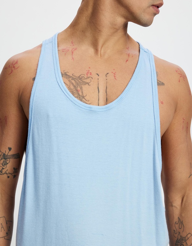 Surrounded By Ghosts - The Lawsonite Rib Knit Singlet
