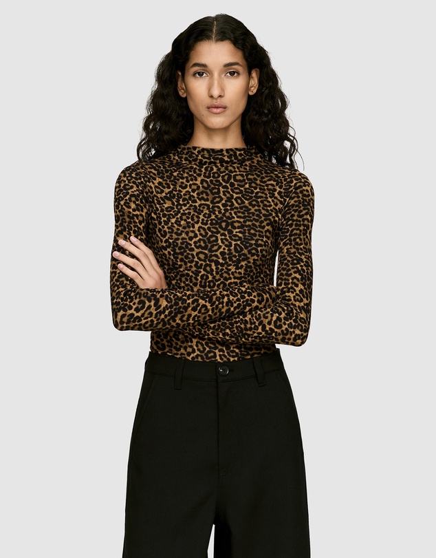 ARKET - Mock-Neck Jersey Top