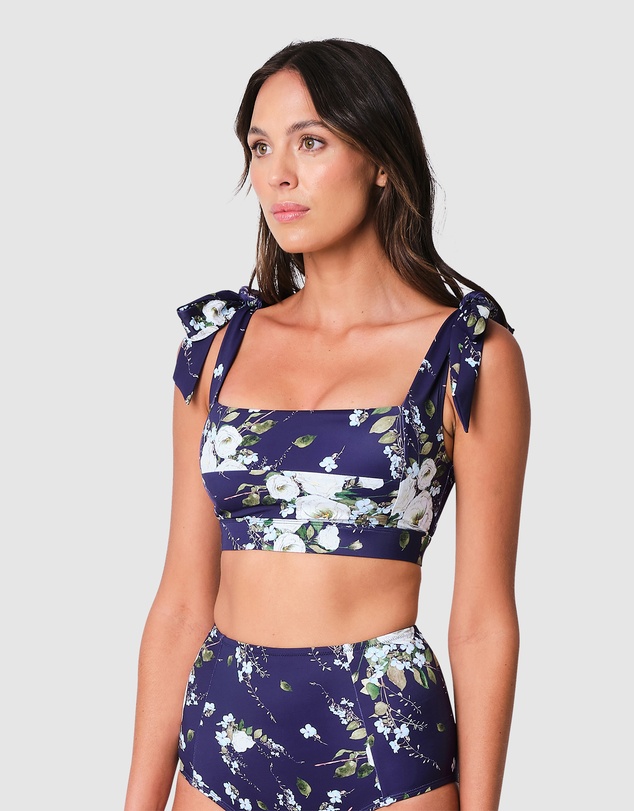 UNE PIECE - Classic Square Neck Bralette Bikini Top