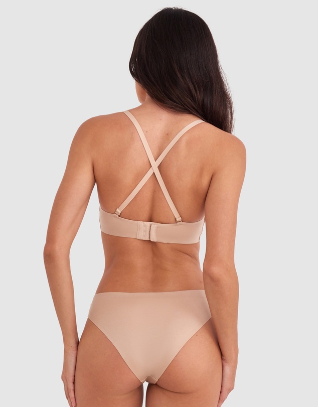 Bras N Things - Body Bliss Wirefree Scoop Bra - Nude 2