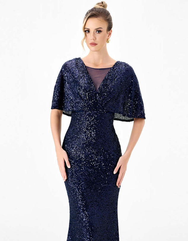Bariano - Paola Flutter Sequin Maxi