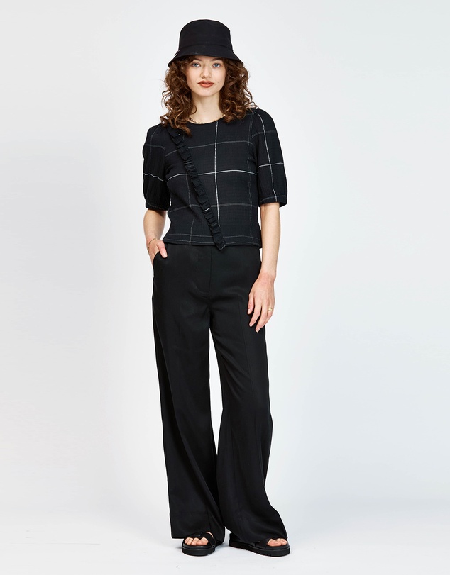 bul - Tannin Top Black Check