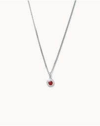 Kirstin Ash - Birthstone Necklace July Ruby