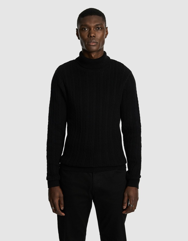 yd. - Jimmy Roll Neck Knit Jumper