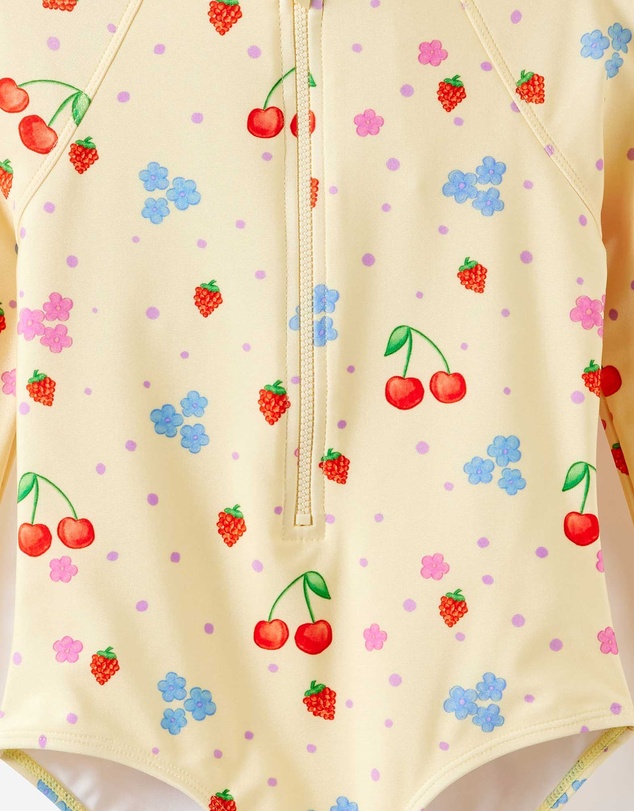 Cotton On Kids - Long Sleeve One Piece Swimsuit