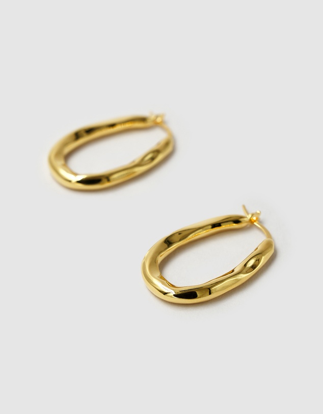 Brie Leon - Organica Bent Hoop Earrings