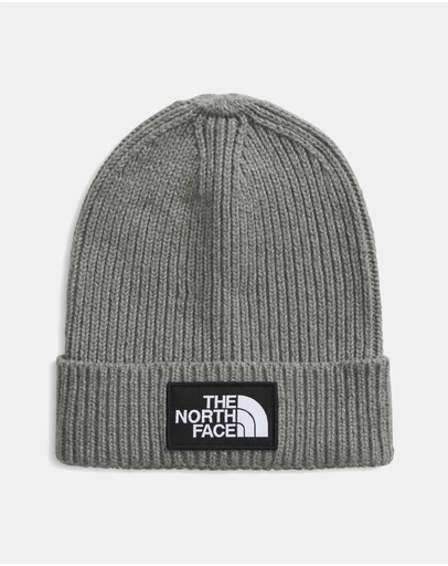The North Face - Box Logo Cuffed Beanie - Kids