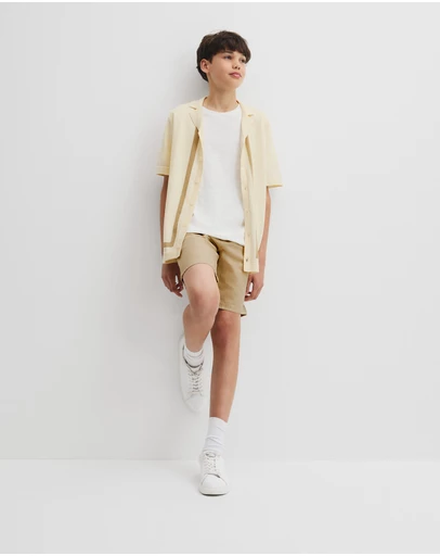 Country Road - Teen Knit Stripe Detail Shirt