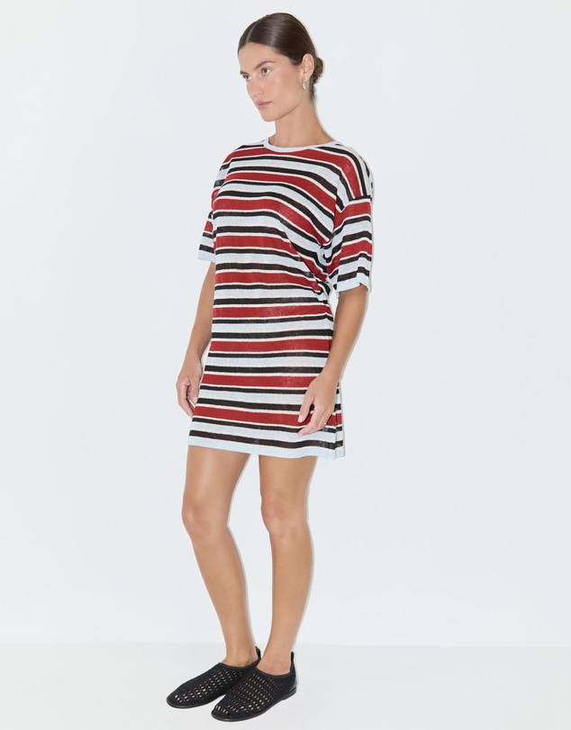 Zulu & Zephyr - Bold Stripe T-Shirt Knit Dress