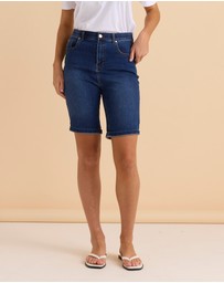Betty Basics - Bonnie Bermuda Denim