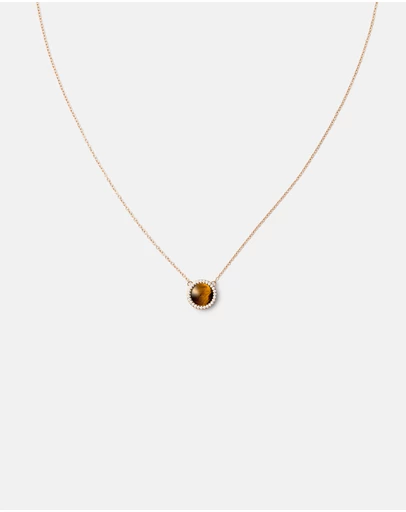 Daniel Wellington - Audrey Necklace Tiger Eye