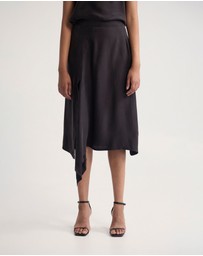 Oxford - Ronja Cupro Draped Skirt