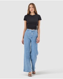 Rolla's - Sailor Jean Long - Lily Blue