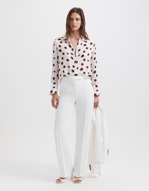 SABA - Dolcetto Silk Long Sleeve Shirt