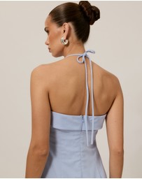 Tussah - Zella Linen Blend Midi Dress