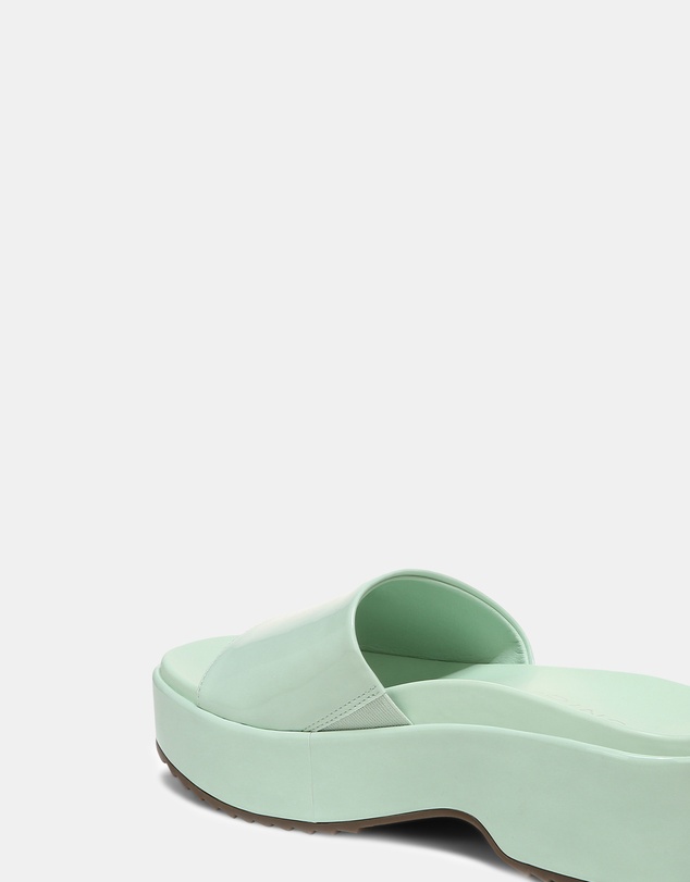 Vionic - Trista Flatform Slide - Menta Patent