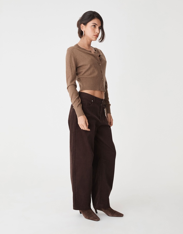 Forcast - Cassie Crew Neck Cardigan