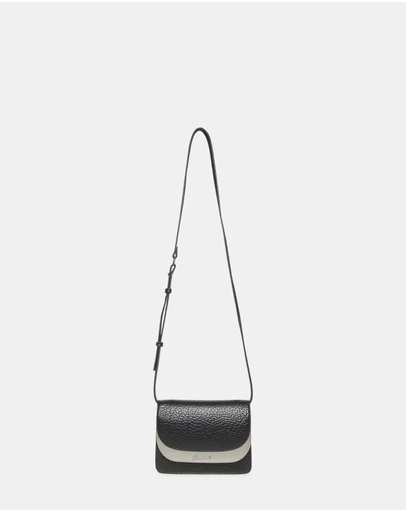 Steve Madden - BAllie Black/Gunmetal Crossbody Bag