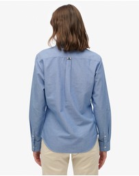 Superdry - Slim Oxford Long Sleeve Shirt
