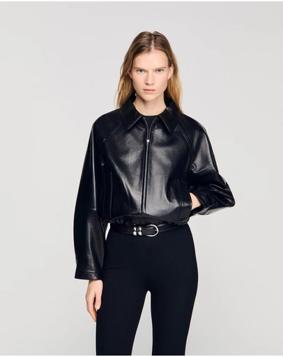 Sandro - Madison Leather Jacket