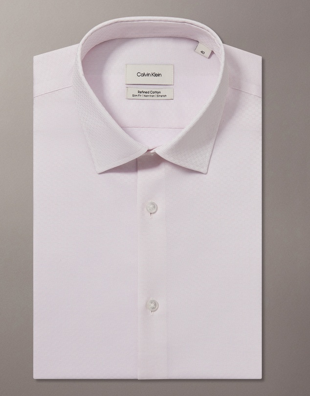 Calvin Klein - Refined Cotton Dress Shirt