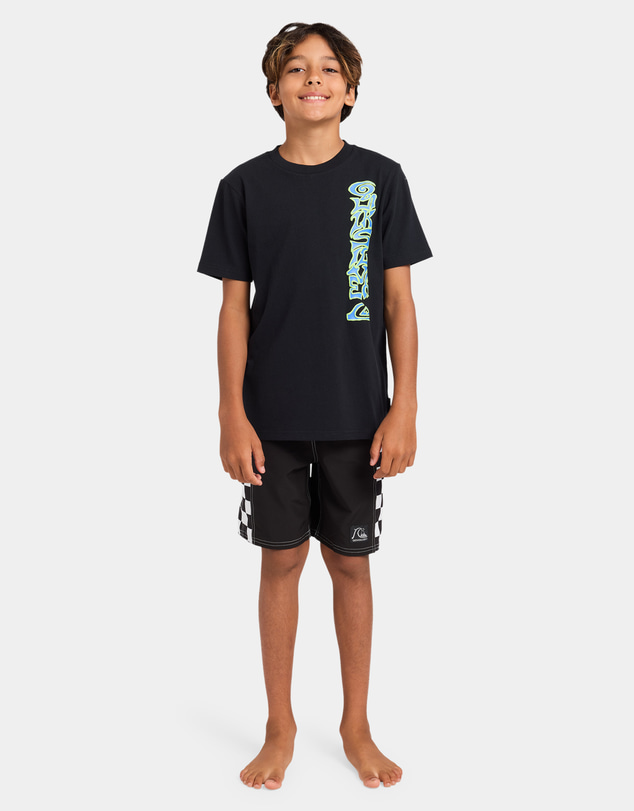Quiksilver - Boys 8 to 16 Melted T-Shirt