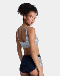 Roxy - Womens Pro Surf Athletic Tri Bikini Top