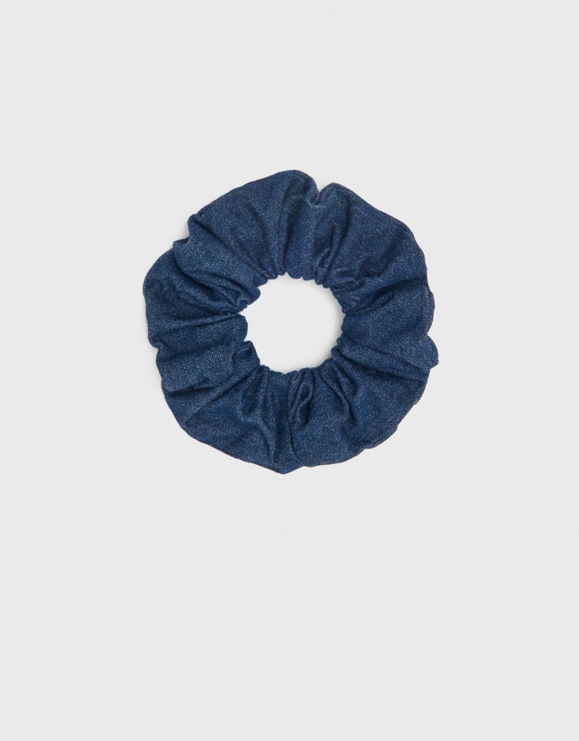 Maje - Denim scrunchie