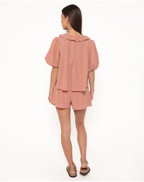 Petal & Pup - Felicity Short Set - Dusty Rose