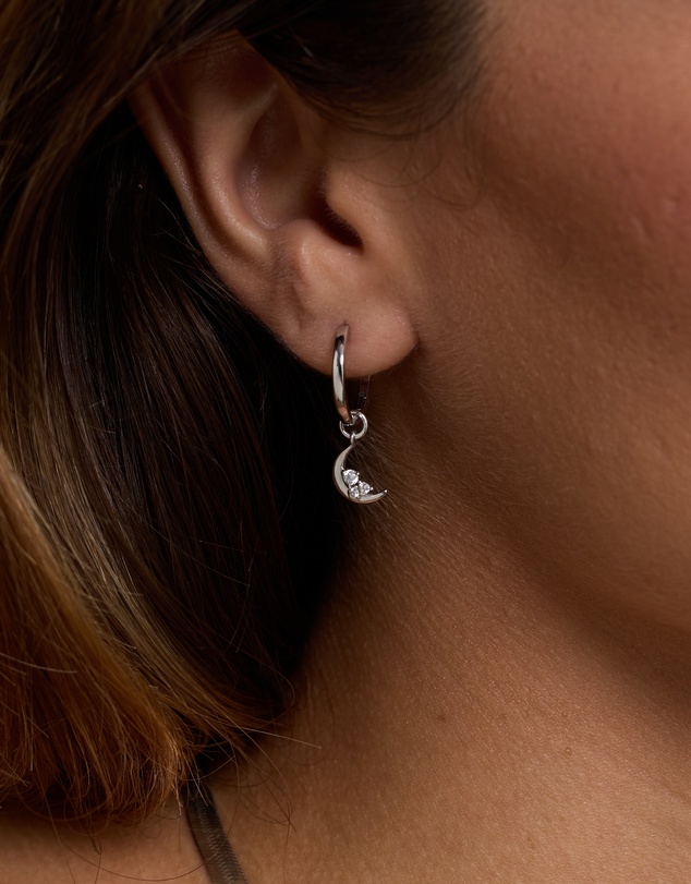 Michael Hill - Moon & Stars Earring Charm in Sterling Silver