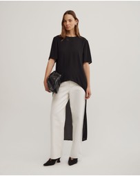 Witchery - High Low Woven Top