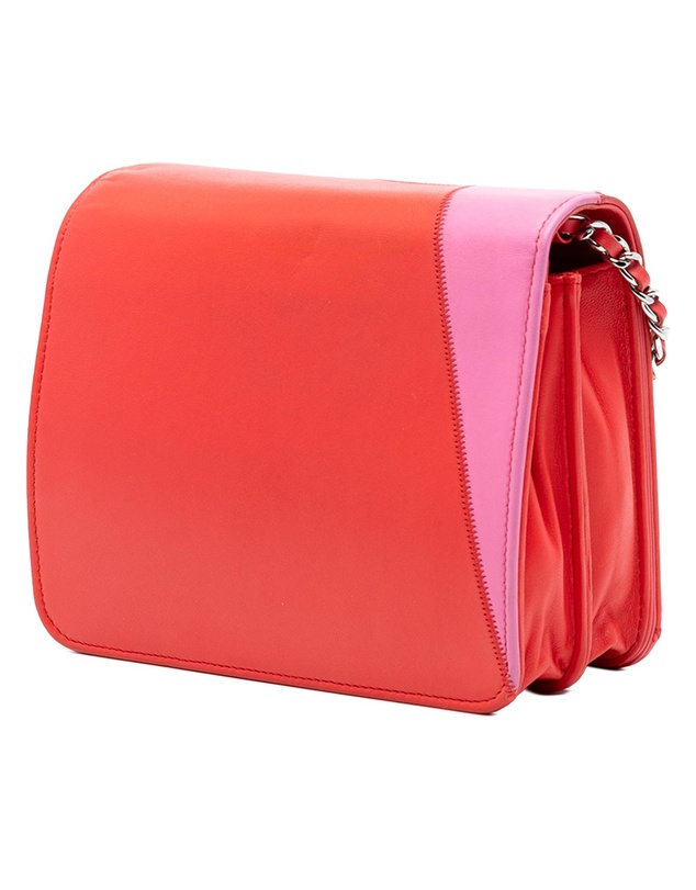 Pre-Loved by Azura Reborn - Pre-Loved CC Lambskin Patchwork Wallet On Chain