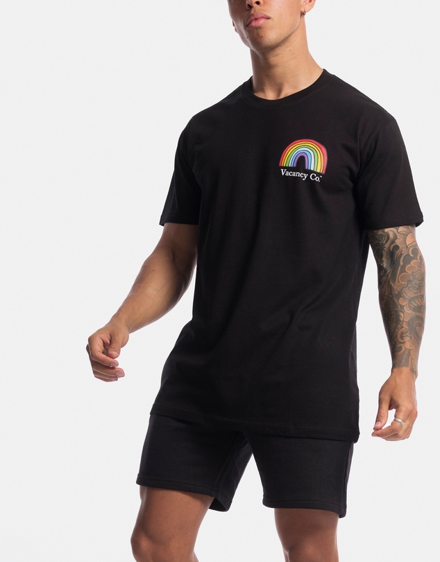 Vacancy Co - Hand-drawn Rainbow Tee