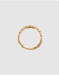 Elli Jewelry - Ring 3 in 1 Design Brass Collection
