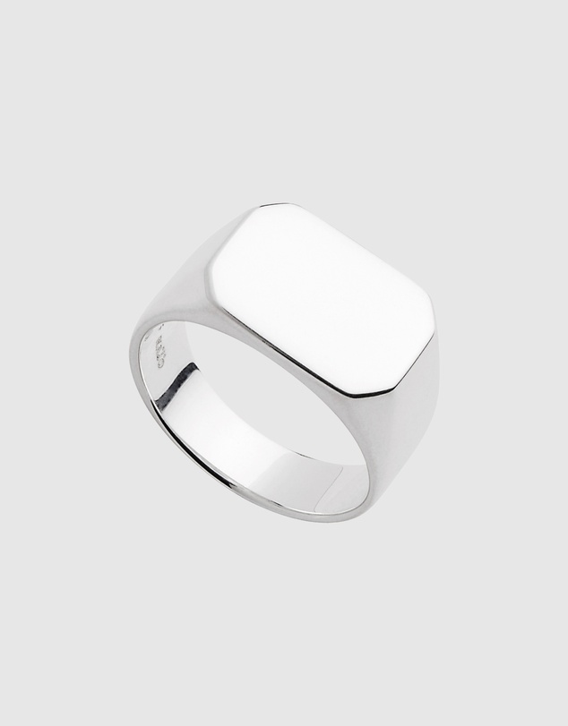 Najo - Moto Men's Silver Ring