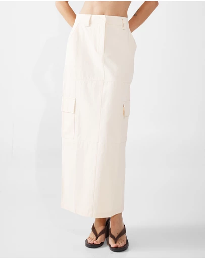 BY.DYLN - Laikon Cargo Maxi Skirt