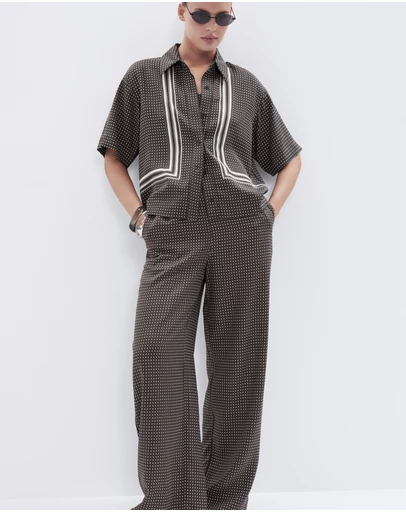 UNISON - Spot Wide Leg Pant