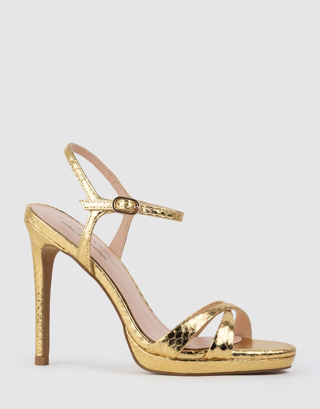 Edward Meller - WALTZ110 Crossover Platform Sandal