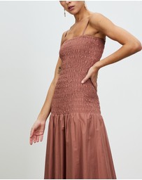 Sofia Irina - Maxi Shirred Dress