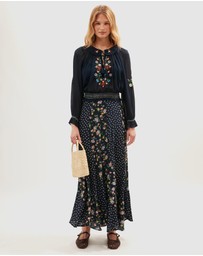 Rixo - Gracella Skirt Kimmie Dot Mix