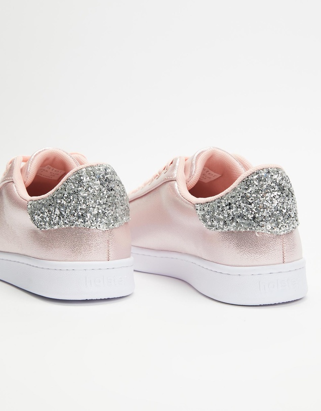 Holster - Stardust Glitter Sneaker- Rose Pink - Women's