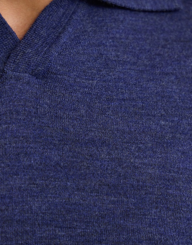 Oxford - Blair Polo Collar Merino Knit