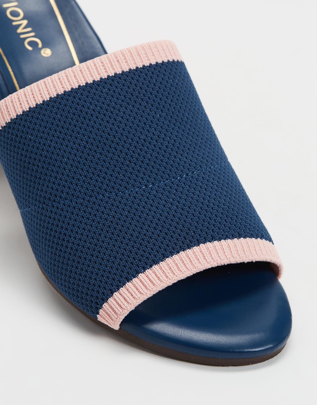 Vionic - Fleur Heeled Sandal - Dark Blue