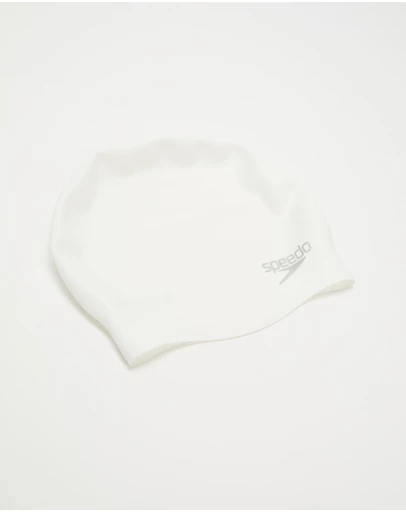Speedo - Plain Moulded Silicone Cap