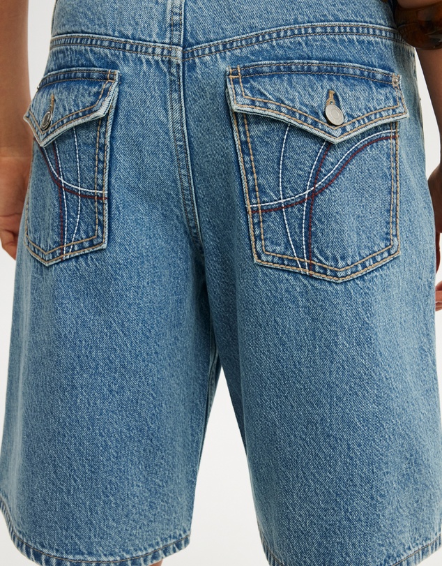 Cotton On - Baggy Denim Shorts