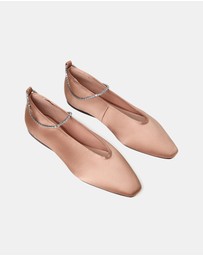 Loeffler Randall - Emery Crystal Ballet Flats